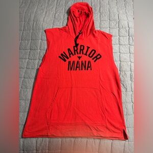 Under Armour The Rock Project Coral Sleeveless Hoodie